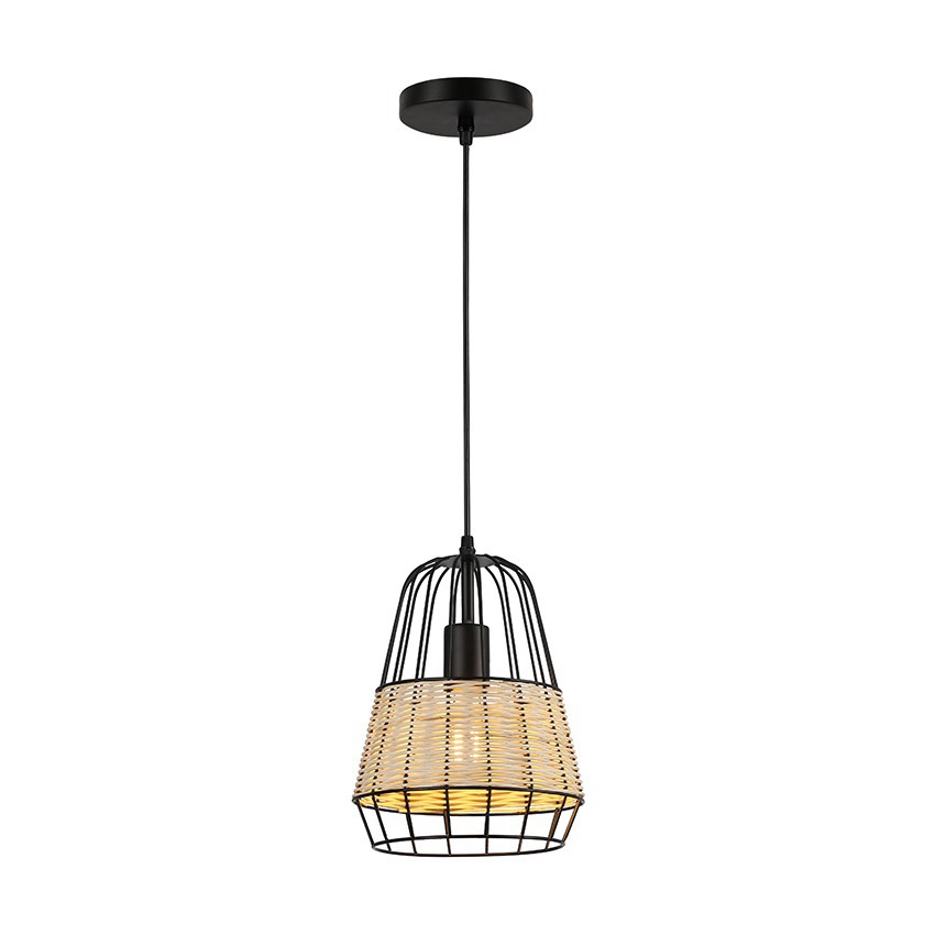 1 Light Rattan Pendant Lamp