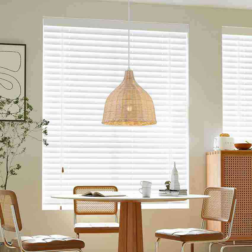 1 Light Rattan Woven Shade Pendant Lamp