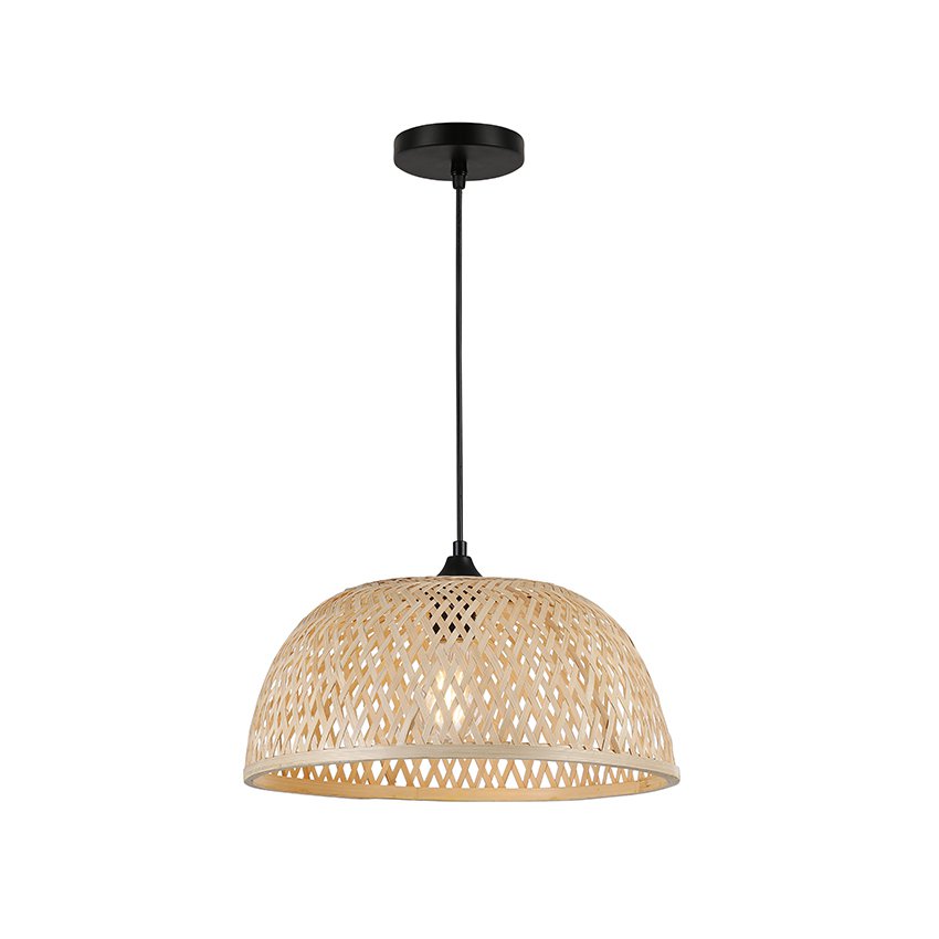 Are rattan light fixtures in style?